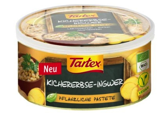 Tartex Paté Chickpea-Ginger 125g
