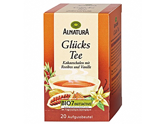 Alnatura Glücks Tee 20 Aufgussbeutel 40g