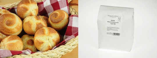 バックターグ パン作り用小麦粉 タイプ550 3,000g