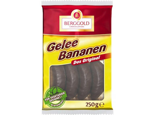 Berggold Jelly Banana 250g