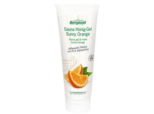 Bergland Sauna-Honey-Gel Sunny Orange 125g