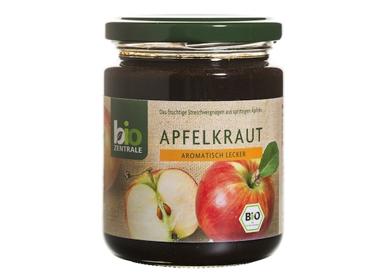 Biozentrale Apple Jam Fruit Spread 320g