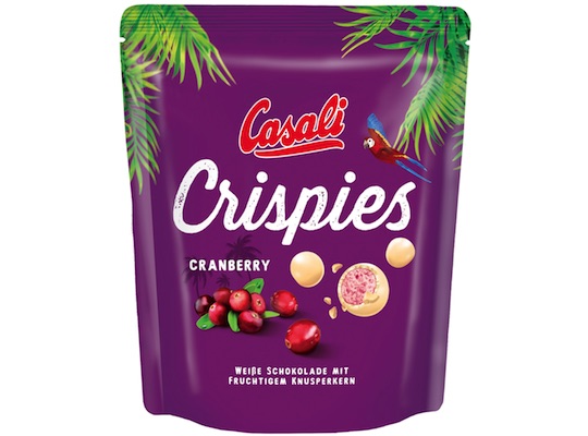 Casali Crispies Cranberry 100g Casali Crispies Cranberry 100g
