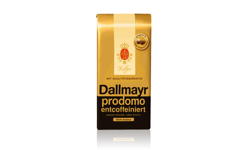 Dallmayr Prodomo Decaffeinated Whole Bean 500g