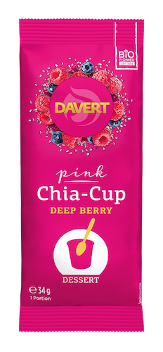 Davert Chia-Cup Deep Berry