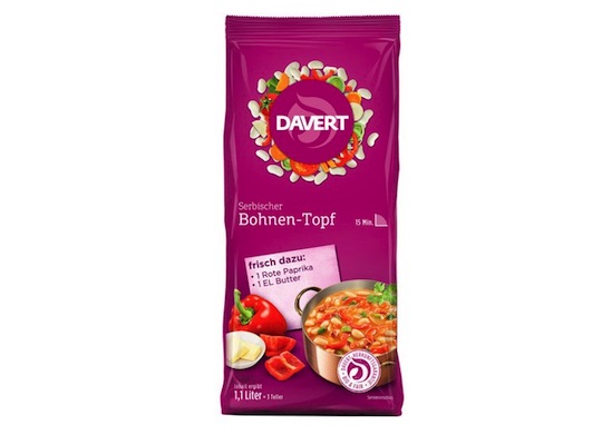Davert Serbian Beans-Stew 170g Davert Serbian Beans-Stew 170g
