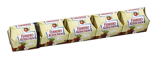 Ferrero Kisses White 15x5pcs. 660g