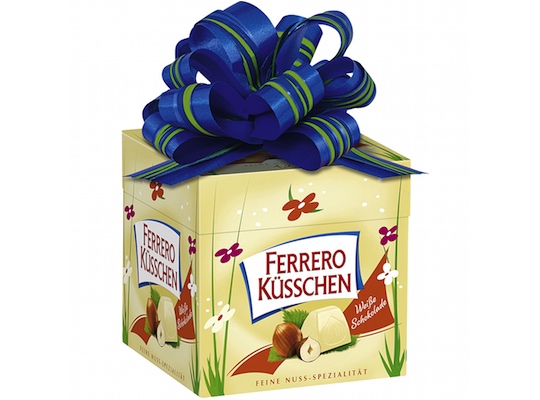 Ferrero Kisses White Minis Present Box Easter 106g