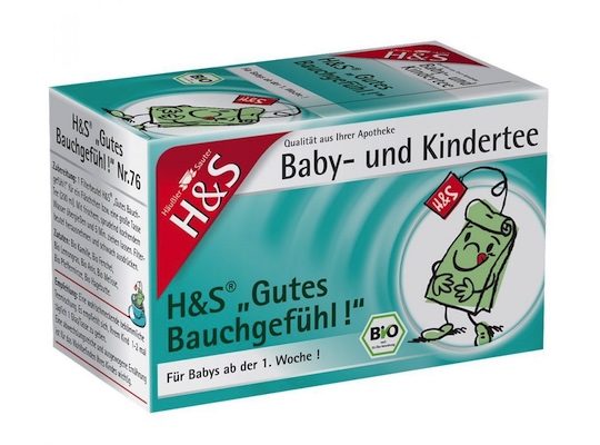 H&S Baby- und Kindertee Gutes Bauchgefühl 20 Filterbeutel 40g