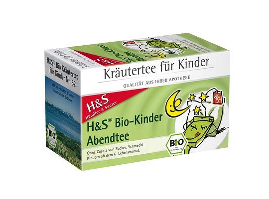 H&S Bio Kinder Kräuter-Abendtee 20 Filterbeutel 30g