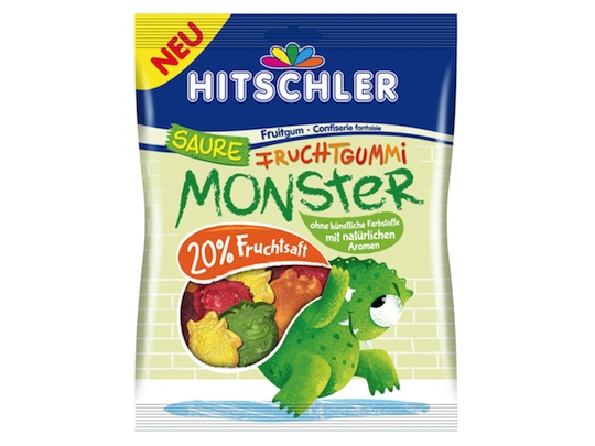 Hitschler Saure Fruchtgummi Monster 175g Hitschler Saure Fruchtgummi Monster 175g