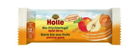 Holle Organic Fruit Bar Apple-Pear 25g