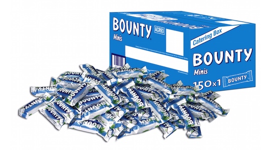 Bounty Minis 150pcs. Catering Box 4.320g
