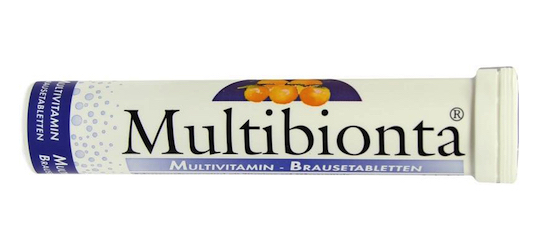 Multibionta Multivitamin Brausetabletten 90g