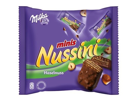 ミルカ ヌッシーニ ヘーゼルナッツ ミニ 150g