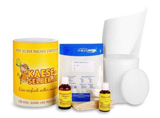 Käse selber machen – Starter Set - Vegetarisches Lab