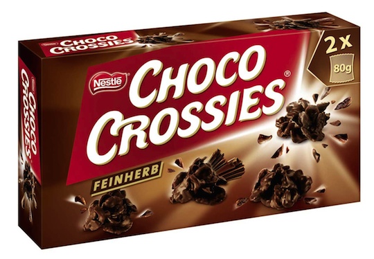 Choco Crossies Feinherb 150g