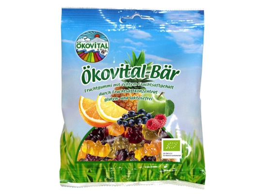 Ökovital-Bär mit Gelantine 100g