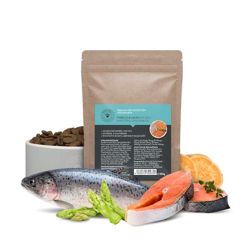 Pets Deli Dry Animal Food Trout Senior 2kg