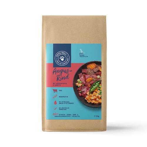 Pets Deli Trockenfutter Angus-Rind 2kg