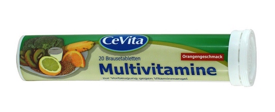 CeVita Multivitamin Brausetabletten 90g