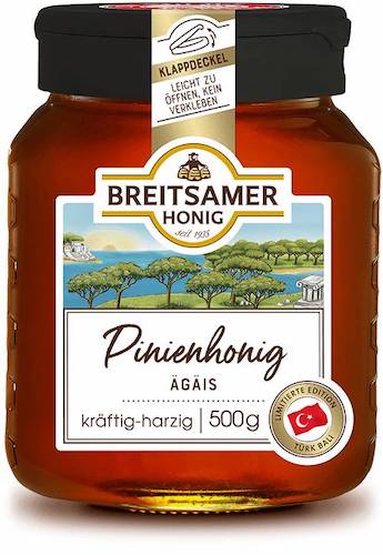 Breitsamer Aegean Pine Honey - available depending on the harvest, handcrafted - Natural German