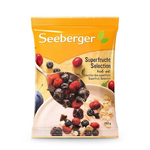 Seeberger Superfruit Selection 150g - vegan and glutenfree - Natural German