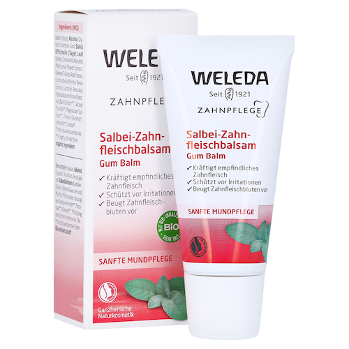 Weleda Sage Gum Balm 30ml - strengthens sensitive gum, from organic agriculture - Natural German