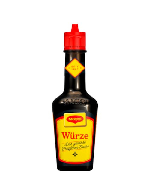 Maggi Spice 125g - original, well-known seasoning sauce in glass bottle - Natural German