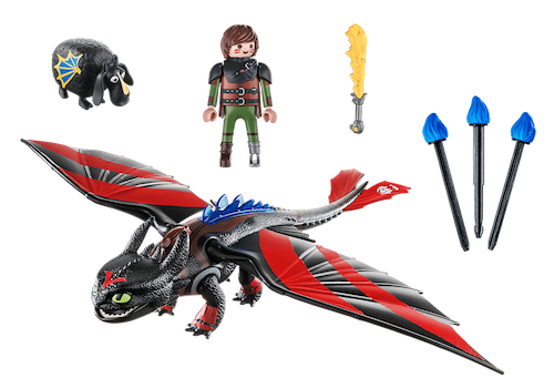 Playmobil Dragons Dragon Racing Hiccup and Toothless Natural German