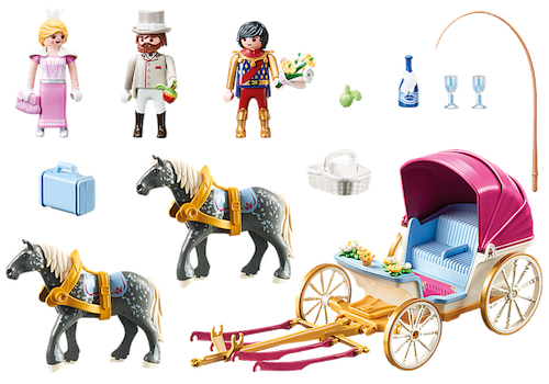 Playmobil princess carriage on sale