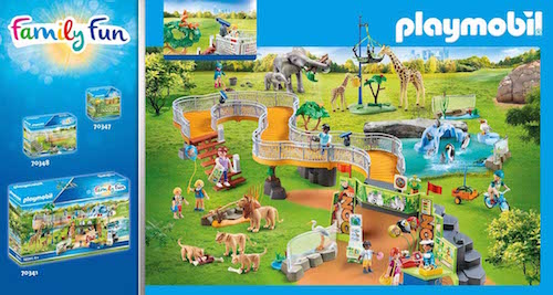 Playmobil Family Fun Zoo Viewing Platform Playset 