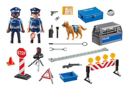 Playmobil City Action Police Roadblock