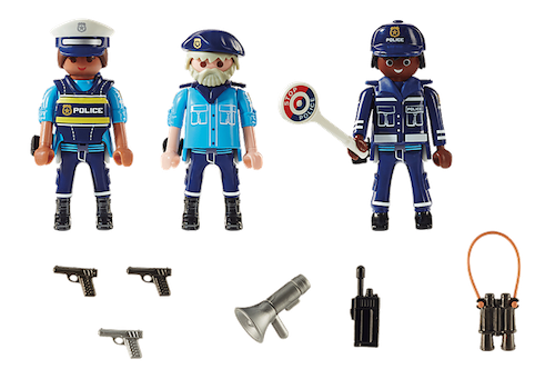 Playmobil City Action Police Figure Set