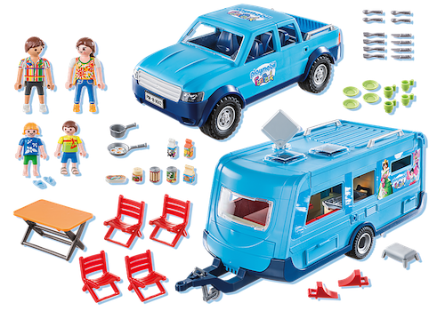 Playmobil family best sale caravan