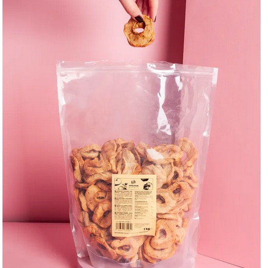 KoRo Dried Apple Rings 10 x 1kg - vegan - Natural German