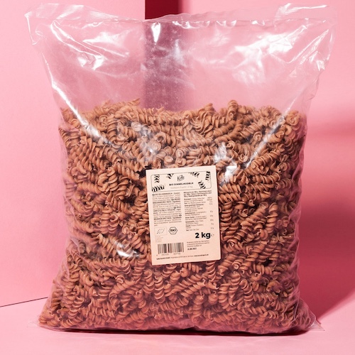 KoRo organic wholemeal spelled noodles 2kg - vegan - Natural German