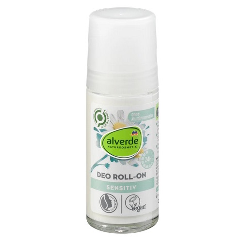 dm Alverde Deo Roll On Deodorant Sensitive Aloe Vera 50ml - organic, natural cosmetics - Natural German