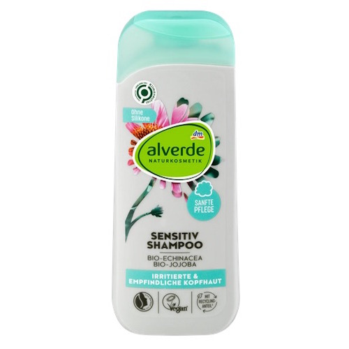 dm Alverde Shampoo Sensitive Organic Echinacea, Organic 200ml Natural German