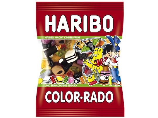 Haribo Color-Rado 200g - Fruity Haribo-Mix - Natural German