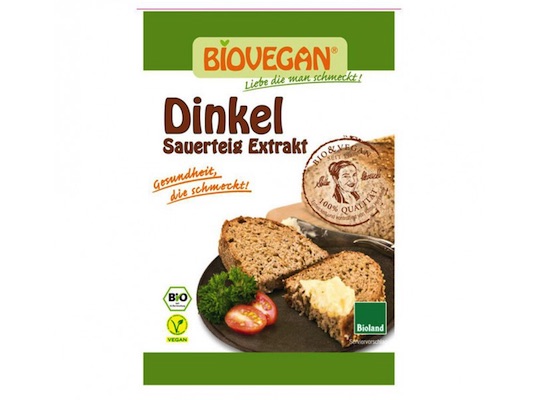 "Biovegan" Spelt Sour Dough Extract 30g - ingredient or baking - Natural German