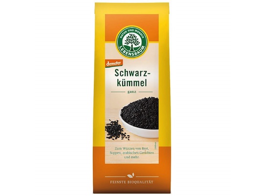"Lebensbaum" Black Caray Seeds 50g - for spicing up bread, soups etc. - Natural German