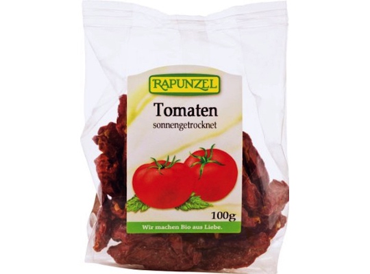 "Rapunzel" Sun-Dried Tomatoes 100g - Sun-dried tomatoes 100% organic - Natural German