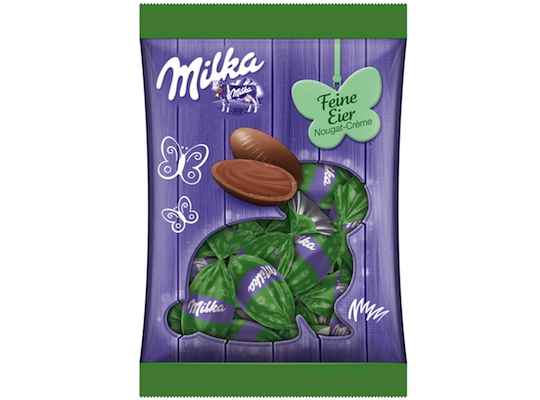 Milka Feine Eier Nougat-Crème 90g | Natural German