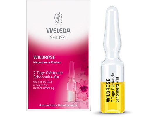 Weleda Wild Rose 7 Days Smoothing Beaty-Treatment 5.6ml - intense organic facecare, vegan - Natural German