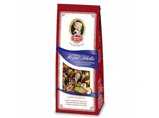 レーバー コンスタンツェ モーツァルト ピスタチオ-マジパン & 高級ヌガー 100g