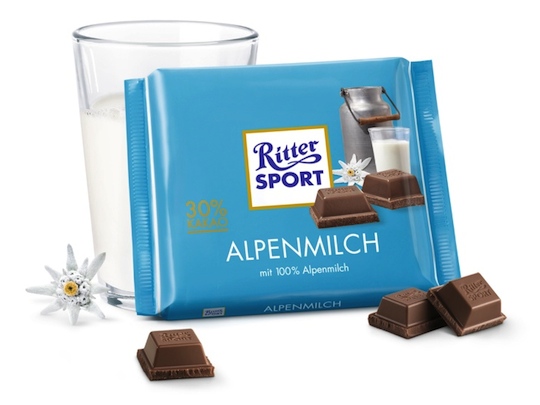 Ritter Sport Alpenmilch 30% Kakao 100g