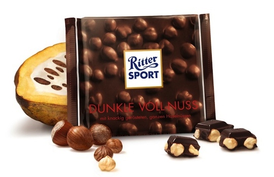 Ritter Sport Dark Whole Nuts 100g