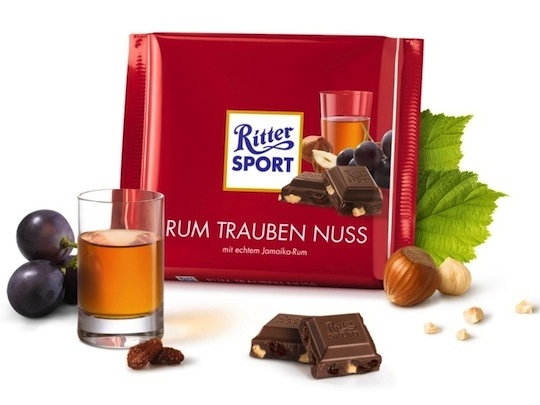 Ritter Sport Rum Trauben Nuss 100g