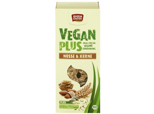 Rosengarten Vegan Plus Nuts & Kernels Muesli 375g
